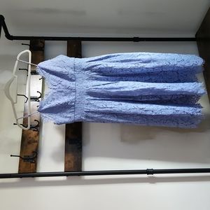 Periwinkle lace dress